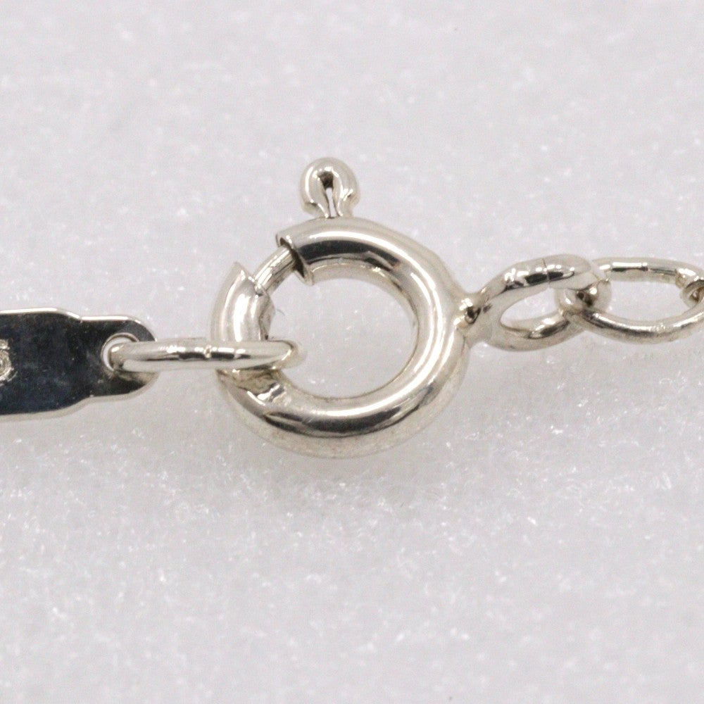 Tiffany & Co. Ribbon Bow Pendant Necklace Silver, SILVER, SILVER, Necklace