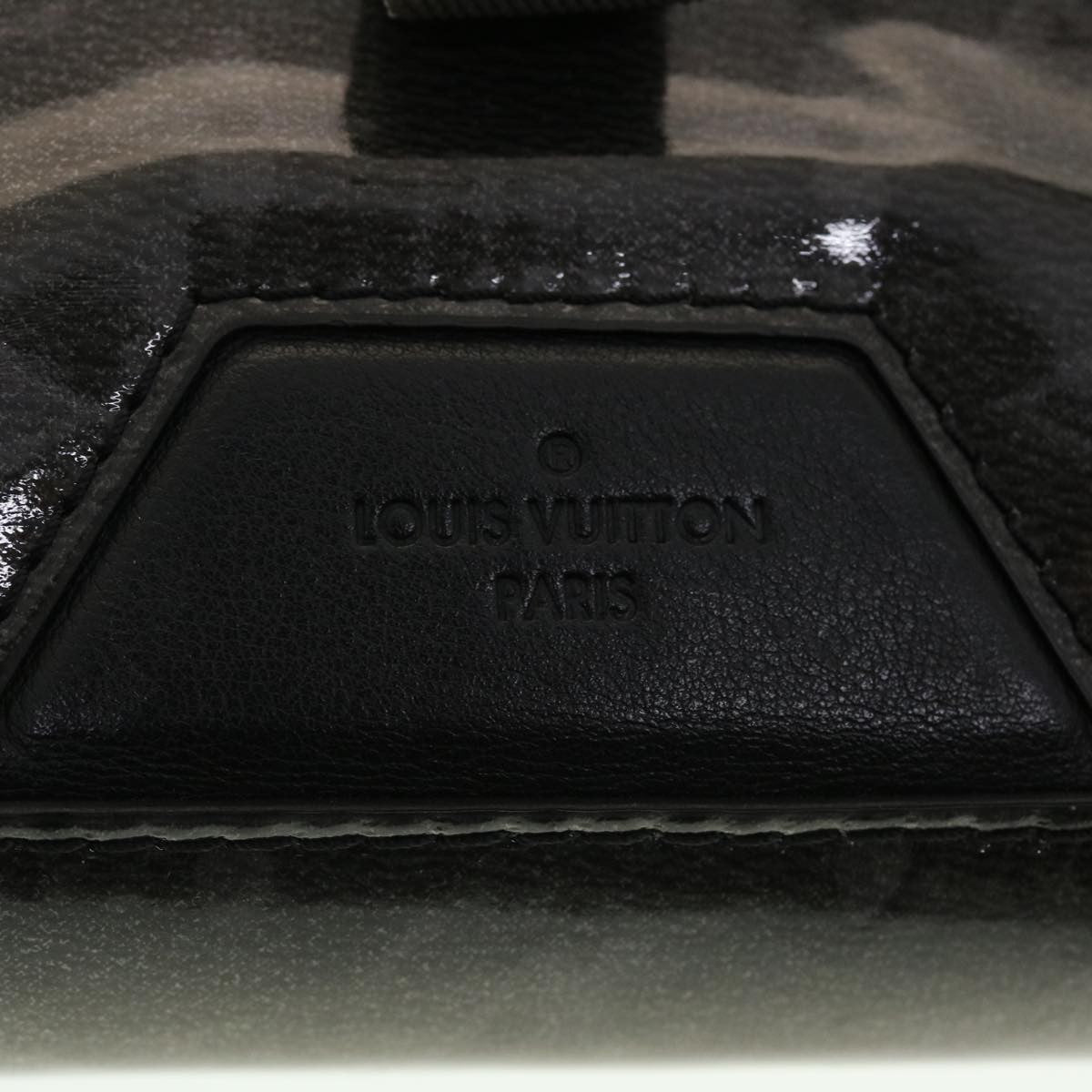 Louis Vuitton Messenger Bag Limited Edition Monogram Eclipse Glaze Canvas, Black, Canvas, Shoulder Bag