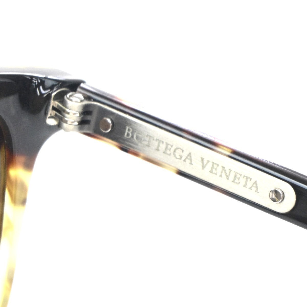 Bottega Veneta Intrecciato Sunglasses Plastic, Brown, Plastic, Sunglasses