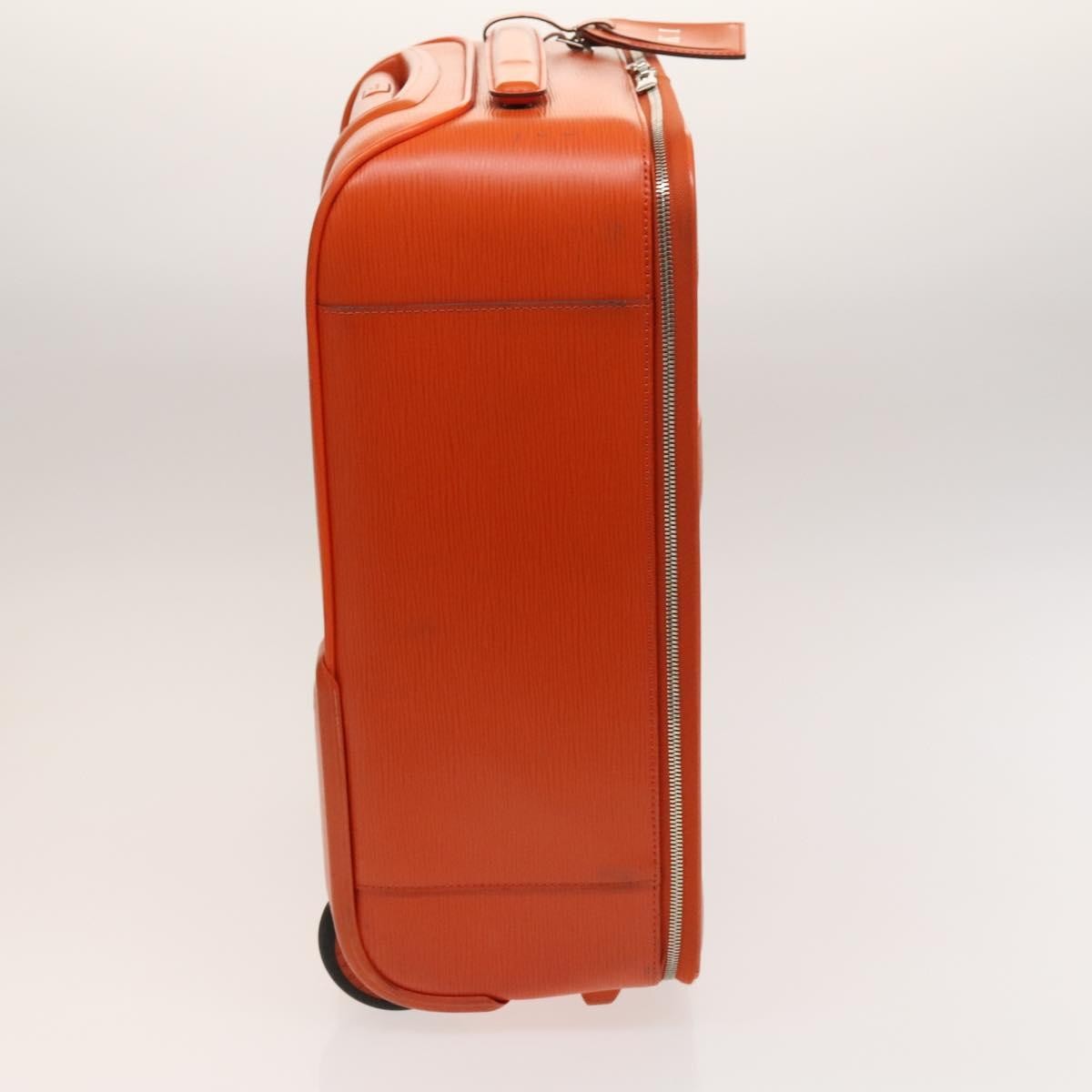 Louis Vuitton Pegase Luggage Epi Leather, ORANGE, LEATHER, Travel bag