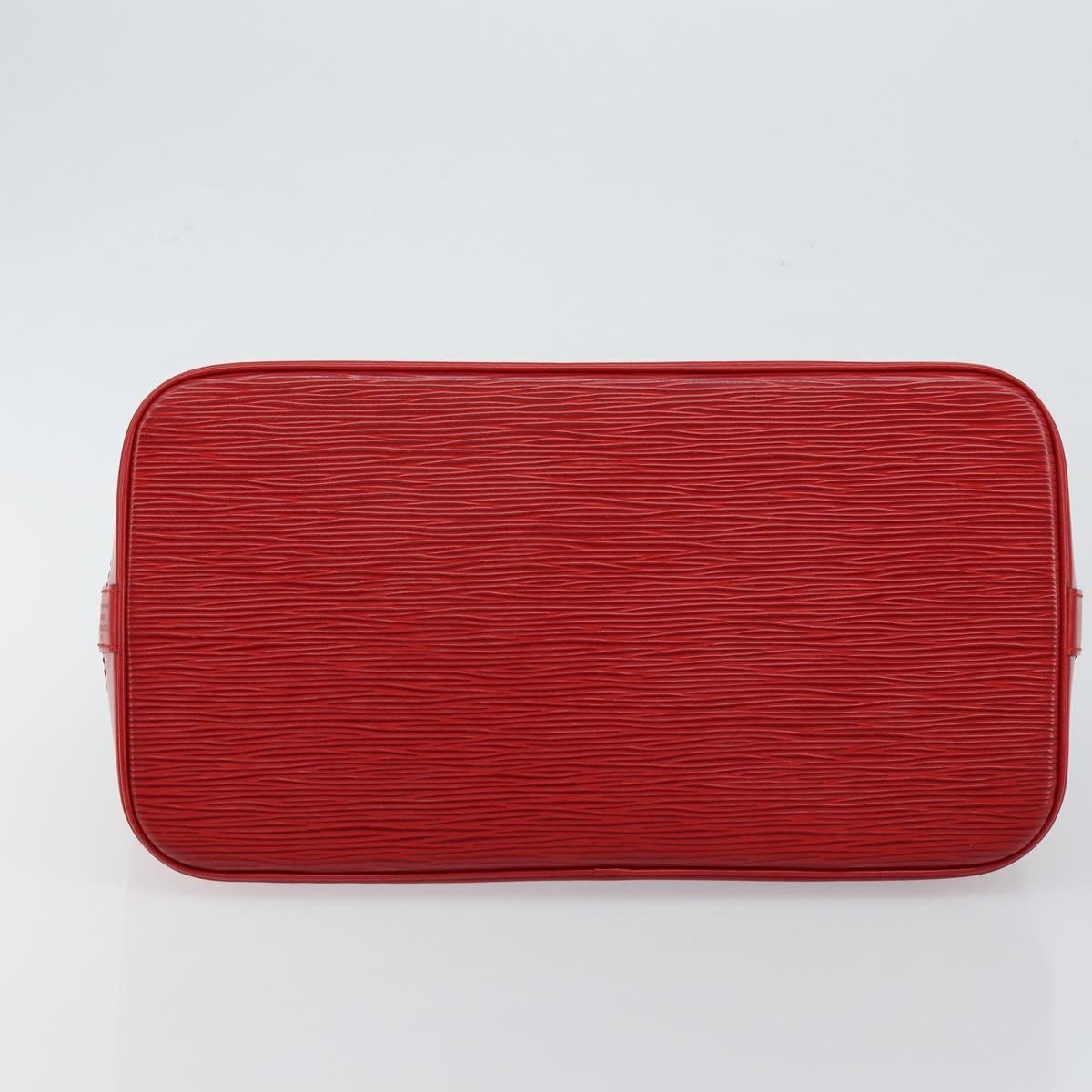 Louis Vuitton Alma Handbag Epi Leather, RED, LEATHER, Handbag