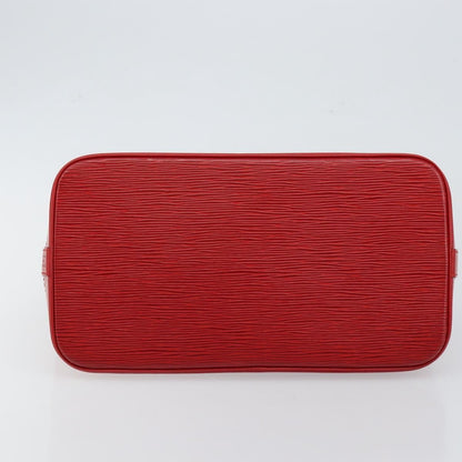 Louis Vuitton Alma Handbag Epi Leather, RED, LEATHER, Handbag