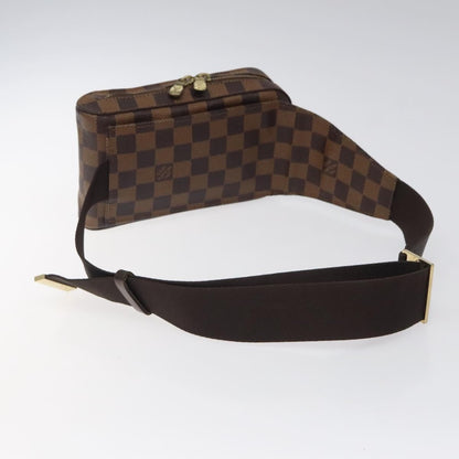 Louis Vuitton Geronimos Waist Bag Damier, BROWN, CANVAS, Shoulder bag