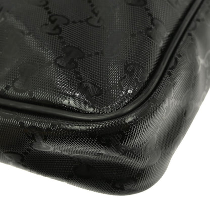 Gucci Convertible Briefcase GG Imprime, BLACK, CANVAS, Travel bag