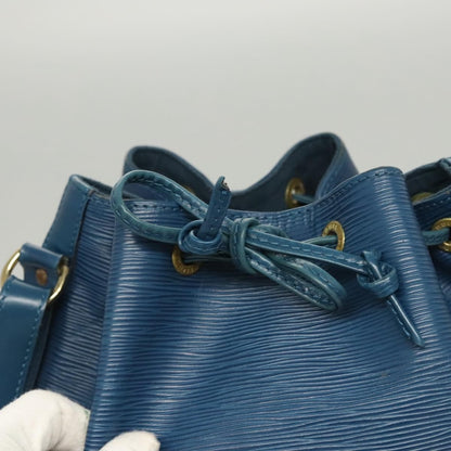 Louis Vuitton Noe Handbag Epi leather, BLUE, LEATHER, Handbag