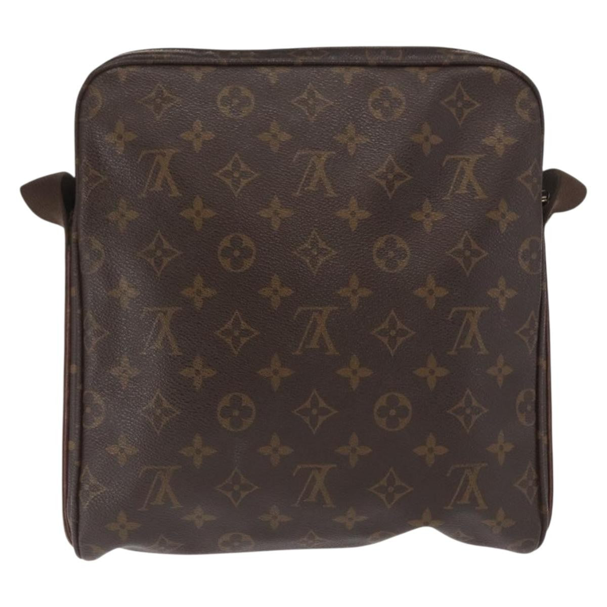 Louis Vuitton Trotteur Beaubourg Handbag Monogram Canvas, BROWN, CANVAS, Shoulder bag