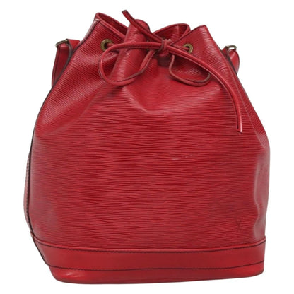 Louis Vuitton Noe Handbag Epi Leather, RED, LEATHER, Handbag