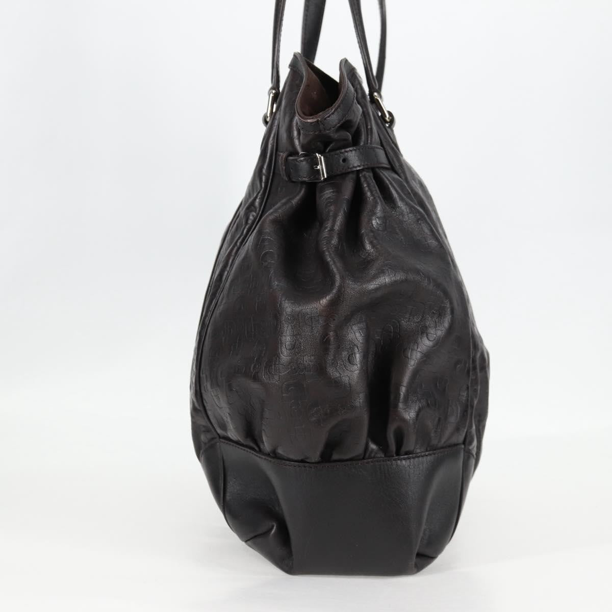 Gucci Full Moon Tote Leather, BLACK, LEATHER, Tote bag