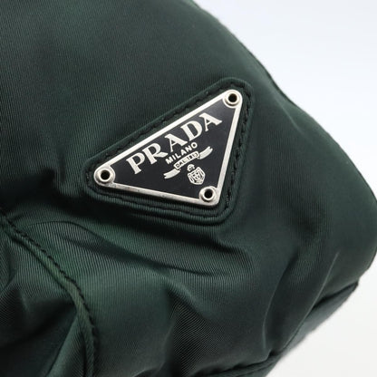 Prada Vintage Tote Tessuto, GREEN, NYLON, Tote bag