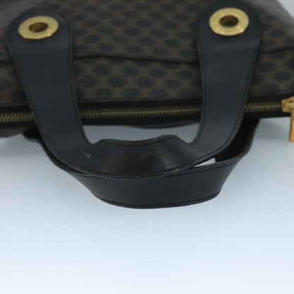 Celine C Macadam Handbag PVC Leather, Black, PVC, Handbag