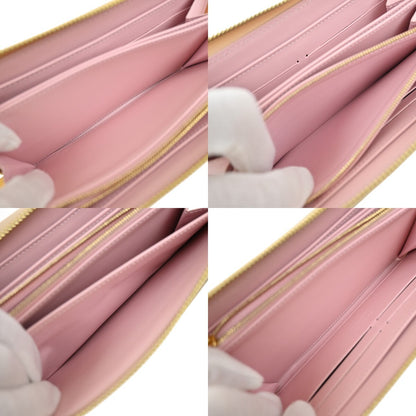 Louis Vuitton Zipped Wallet Monogram Eclipse Canvas, BEIGE, PATENT_LEATHER, Wallets