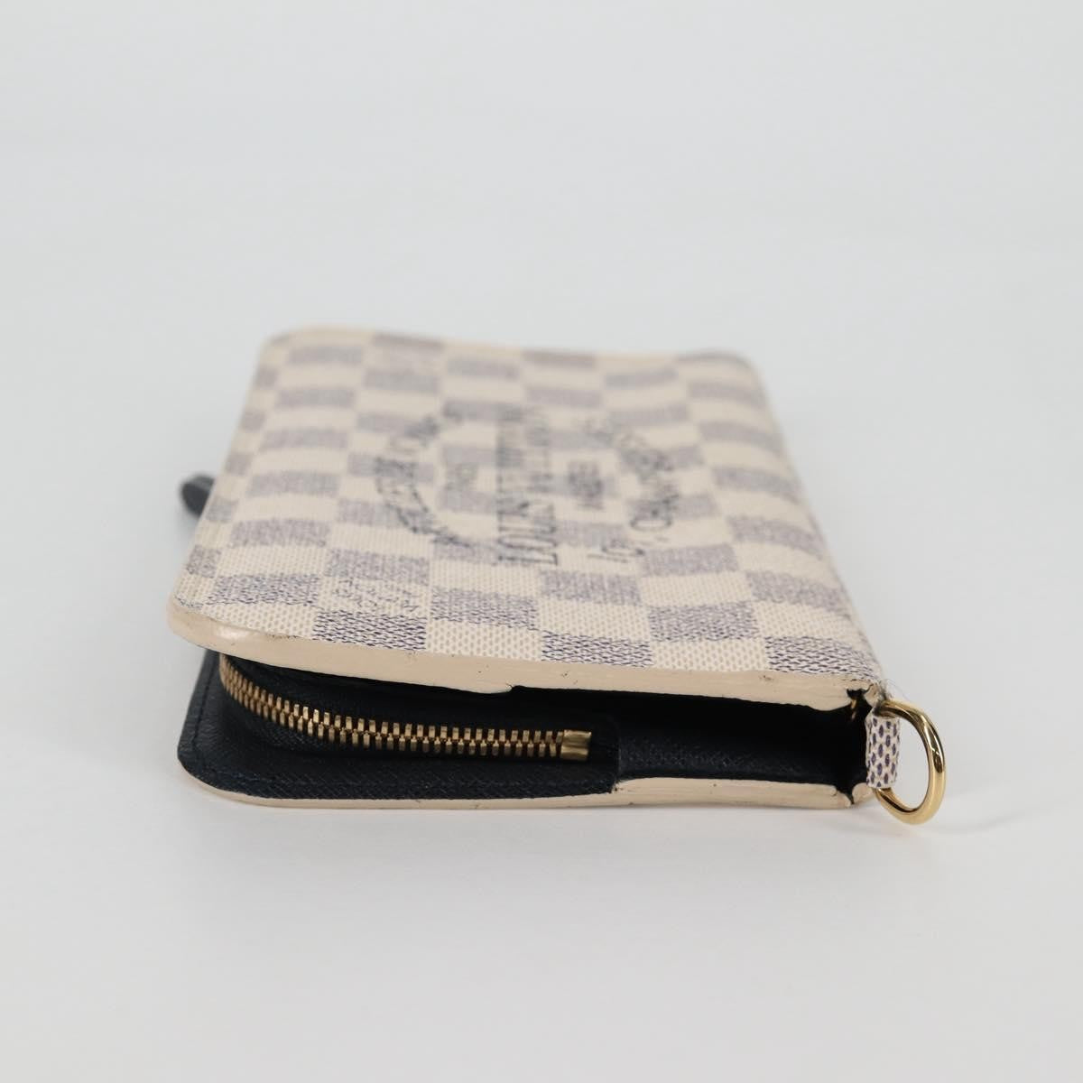 Louis Vuitton Insolite Wallet Damier, WHITE, CANVAS, Wallets