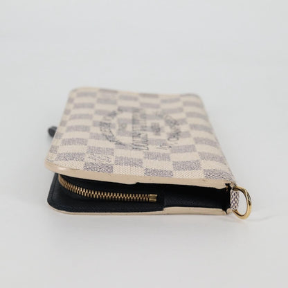 Louis Vuitton Insolite Wallet Damier, WHITE, CANVAS, Wallets