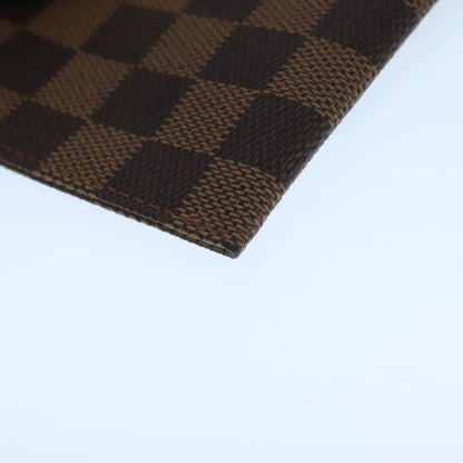 Louis Vuitton Clifton Pouch Damier, Brown, Canvas, Clutch