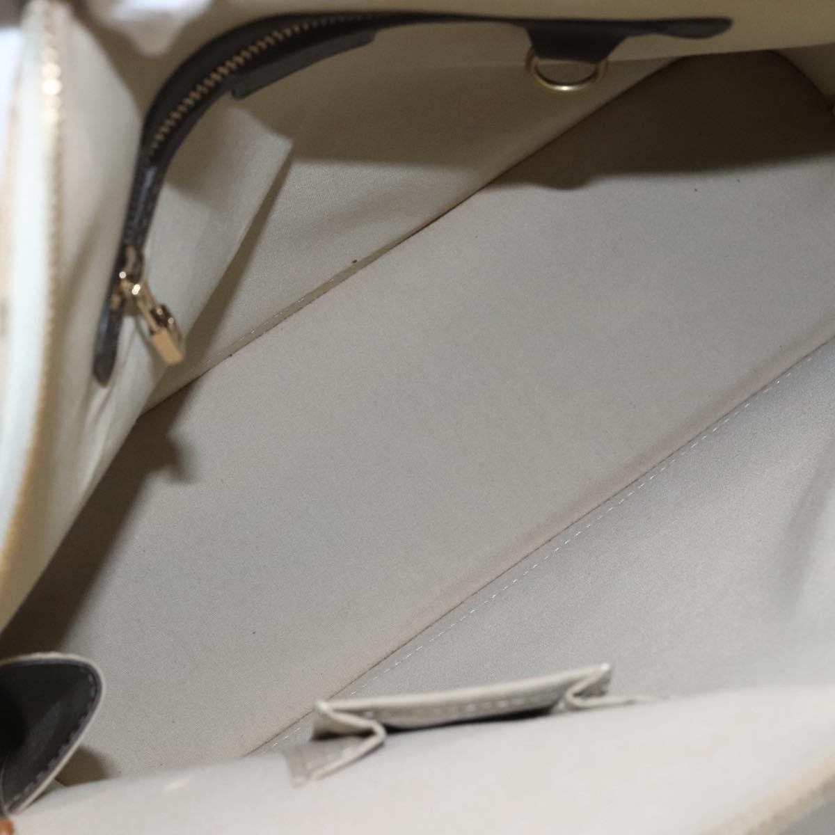 Louis Vuitton Alma Handbag Mini Lin Monogram, Khaki, Canvas, Handbag