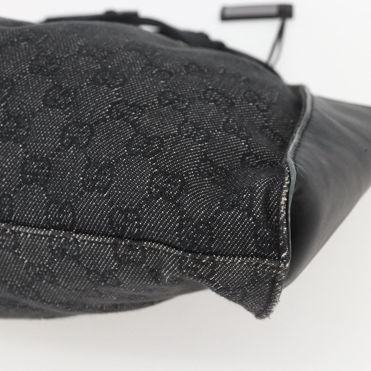 Gucci GG Canvas Bag Canvas, BLACK, CANVAS, Handbag
