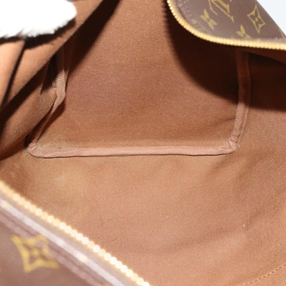 Louis Vuitton Keepall Bag Monogram Canvas, BROWN, CANVAS, Travel bag