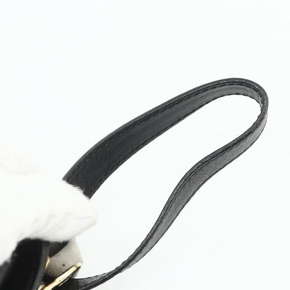 Celine Clutch Bag Leather, Black, Leather, Clutch