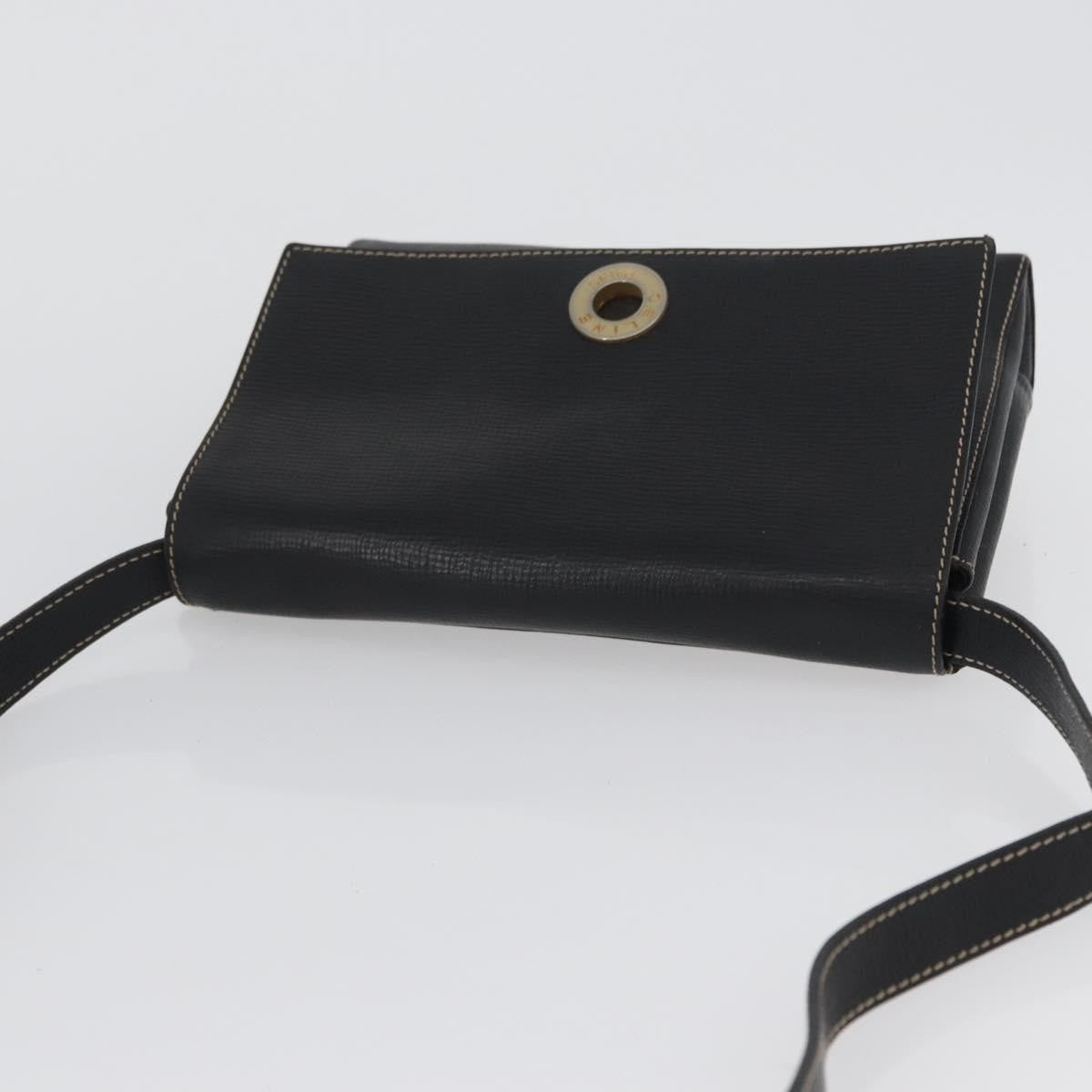 Celine Circle Logo Shoulder Bag Leather, BLACK, LEATHER, Shoulder bag