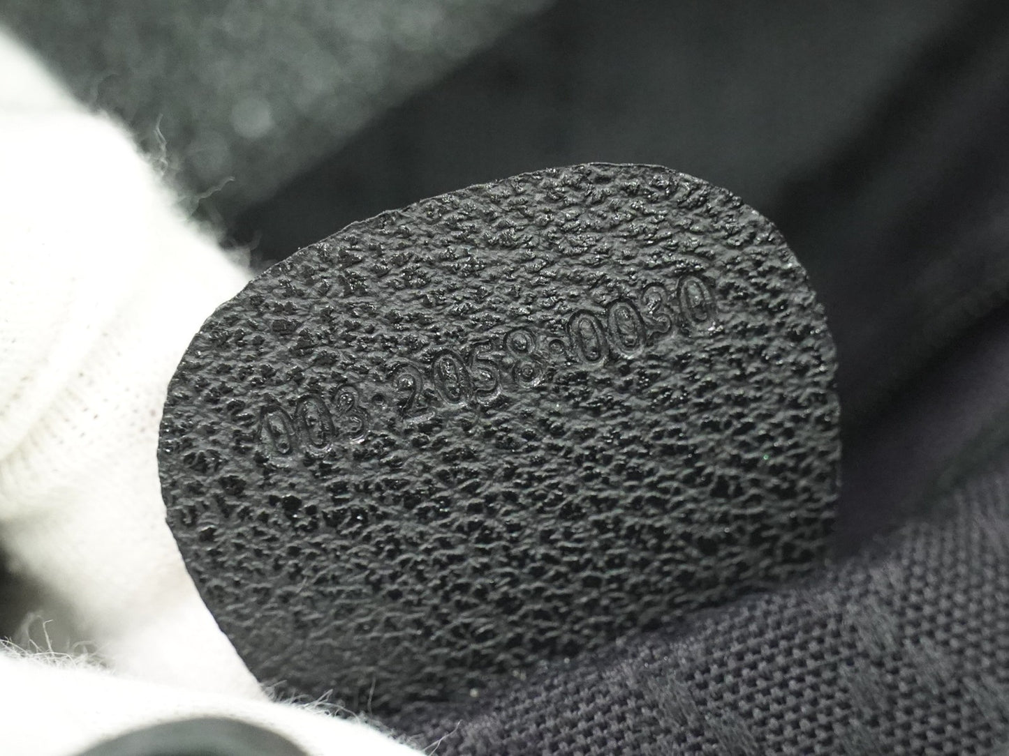 Gucci Vintage Bamboo Backpack Suede, BLACK, SUEDE, Backpack