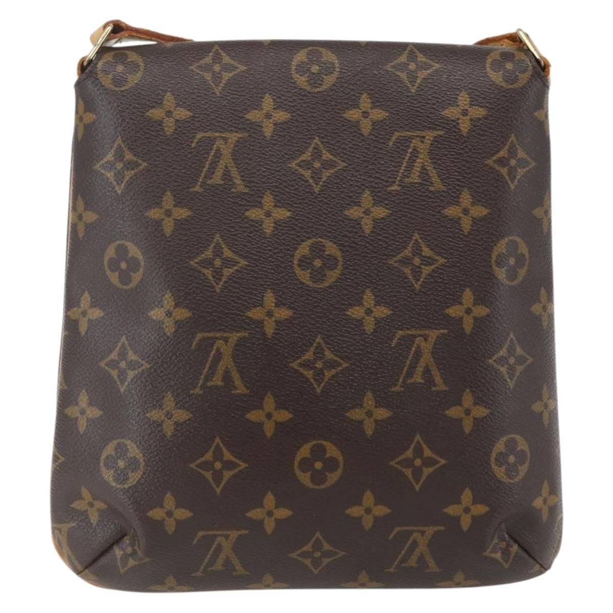 Louis Vuitton Musette Salsa Handbag Monogram Canvas, BROWN, CANVAS, Shoulder bag