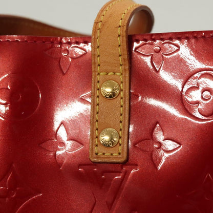 Louis Vuitton Reade Handbag Monogram Vernis, RED, PATENT_LEATHER, Handbag