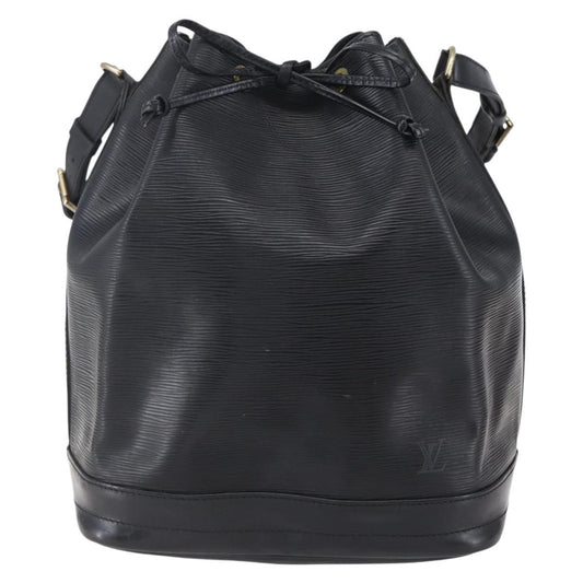 Louis Vuitton Noe Handbag Epi leather, BLACK, LEATHER, Shoulder bag