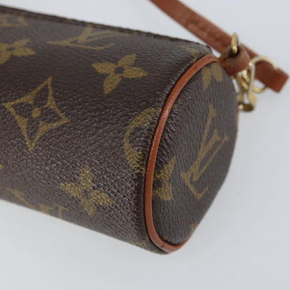 Louis Vuitton Papillon Pochette Monogram Canvas, BROWN, CANVAS, Clutche & pouche