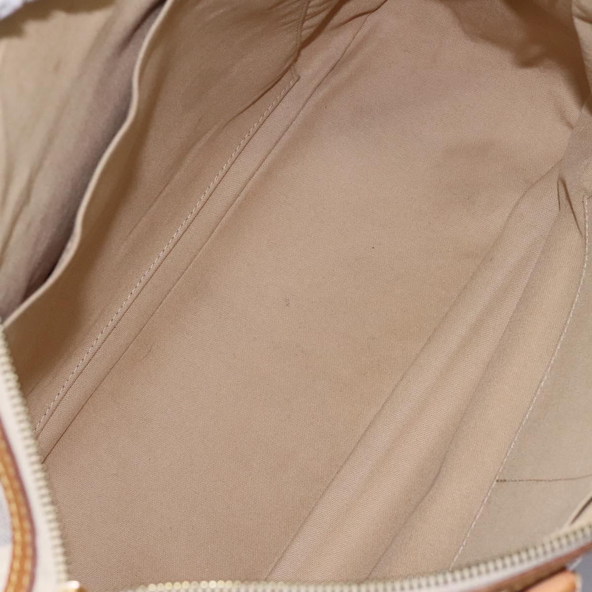 Louis Vuitton Siracusa Handbag Damier, WHITE, CANVAS, Shoulder bag