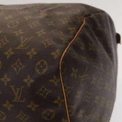 Louis Vuitton Keepall Bag Monogram Canvas, BROWN, CANVAS, Travel bag