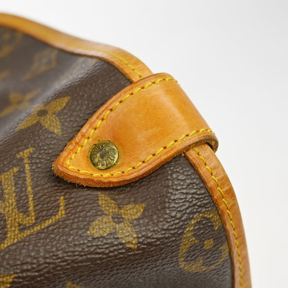 Louis Vuitton Saumur Handbag Monogram Canvas, Brown, Canvas, Shoulder Bag