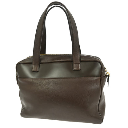 Loewe Vintage Handbag Leather, BROWN, LEATHER, Handbag