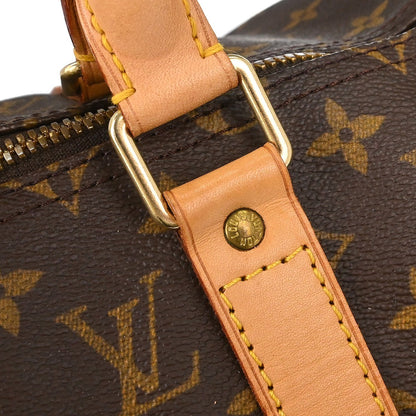 Louis Vuitton Keepall Bag Monogram Canvas, Brown, Canvas, Travel Bag