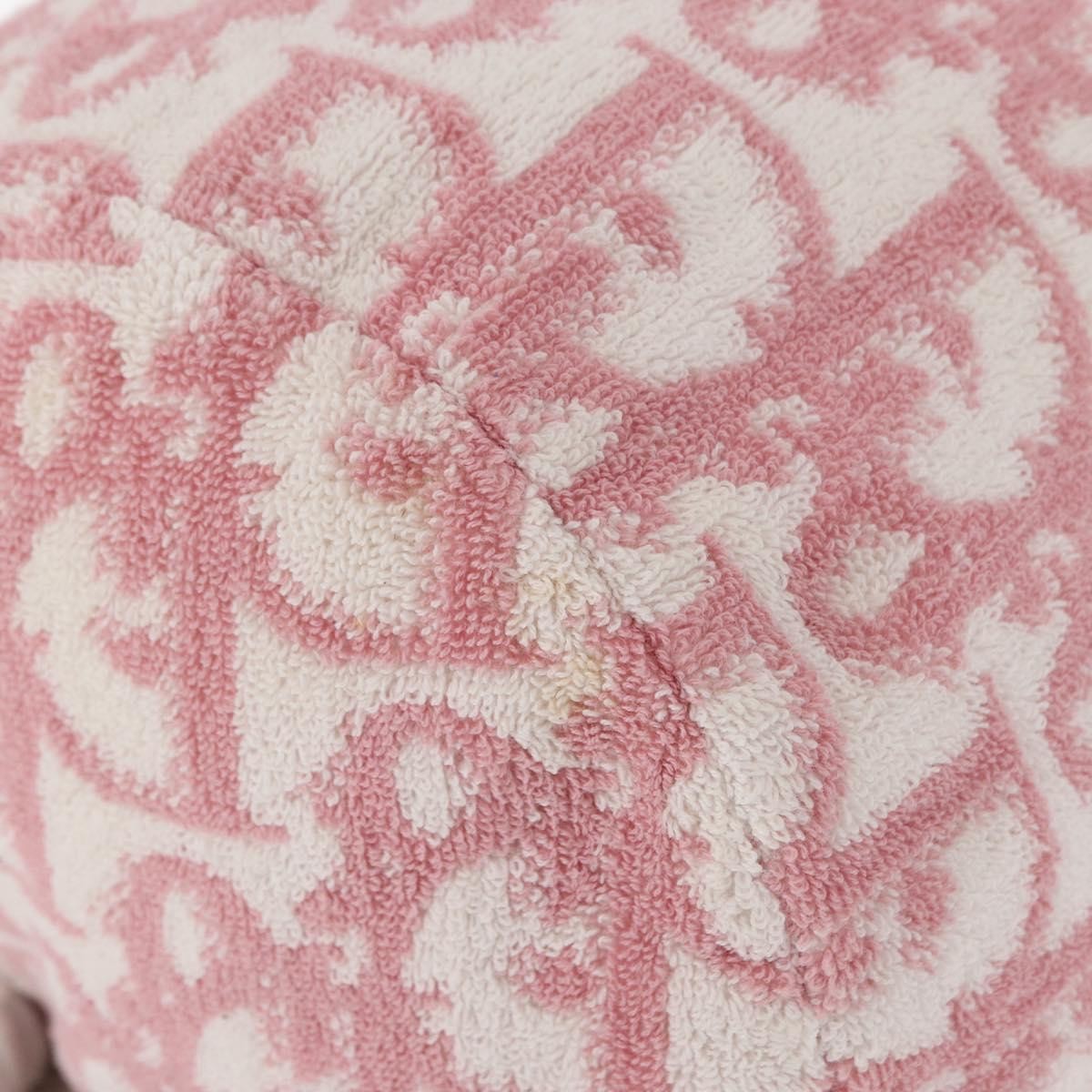Christian Dior Vintage Trotter Pouch Pile, PINK, CANVAS, Clutche & pouche