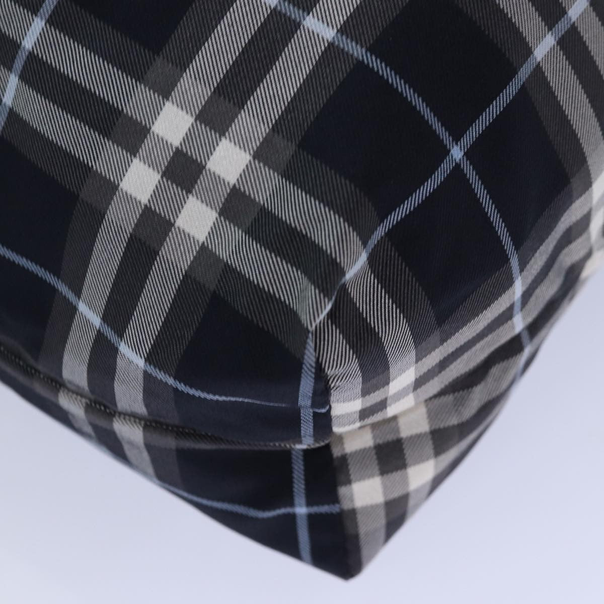 Burberry Nova Check Blue Label Nylon, Black, Nylon, Clutch