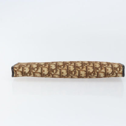 Christian Dior Vintage Trotter Pouch Diorissimo Canvas, BROWN, CANVAS, Clutche & pouche