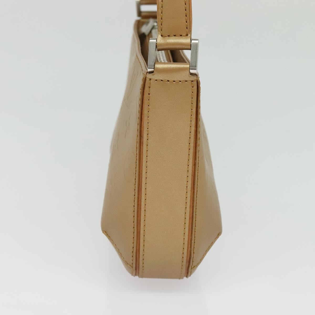 Louis Vuitton Mat Fowler Handbag Monogram Vernis, GOLD, LEATHER, Handbag