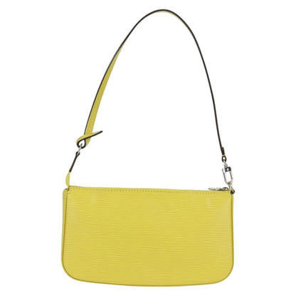 Louis Vuitton Pochette Accessoires NM Epi Leather, YELLOW, LEATHER, Clutche & pouche