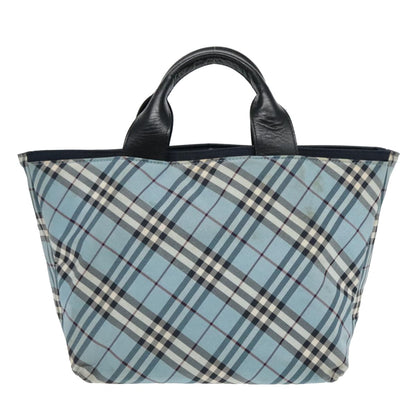 Burberry Nova Check Tote Nylon, BLUE, NYLON, Tote bag