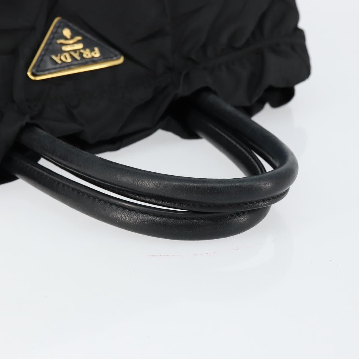 Prada Vintage Handbag Tessuto, BLACK, NYLON, Handbag