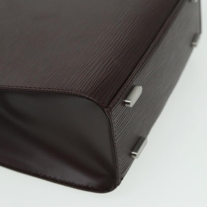 Louis Vuitton Figari Handbag Epi Leather, BROWN, LEATHER, Handbag