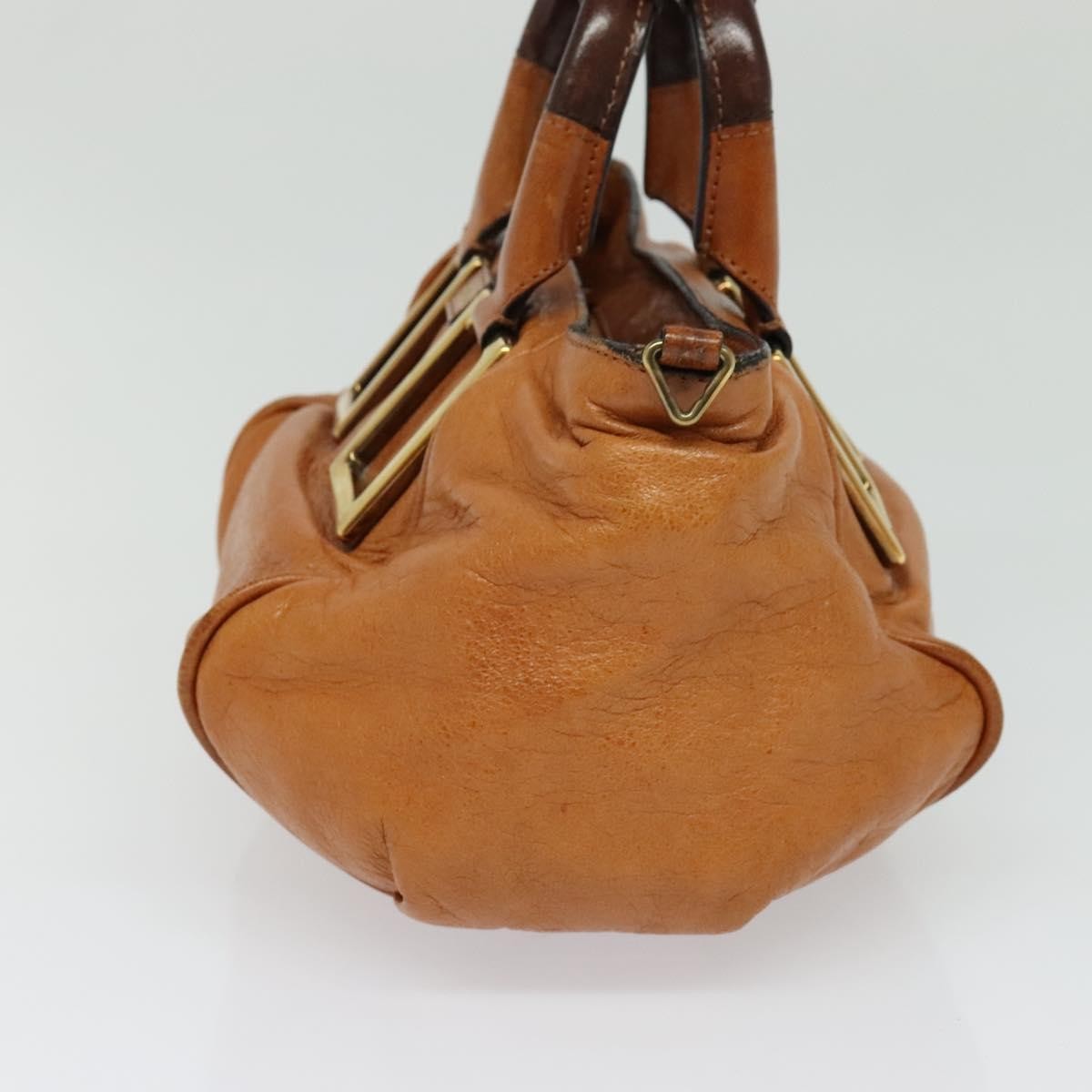 Chloe Ethel Handbag Leather, BROWN, LEATHER, Handbag