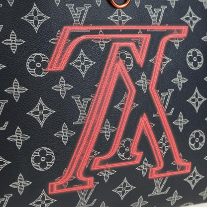 Louis Vuitton Pochette Apollo Limited Edition Upside Down Monogram Ink, Navy, Canvas, Clutch
