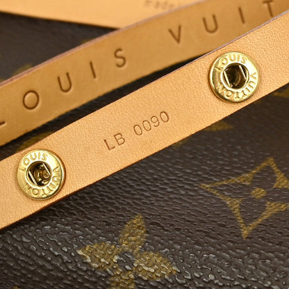 Louis Vuitton Florentine Waist Bag Monogram Canvas, BROWN, CANVAS, Clutche & pouche