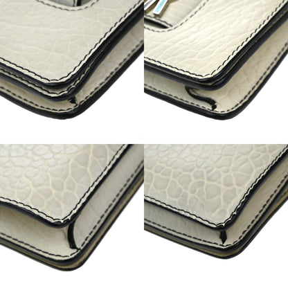 Christian Dior J'Adior Flap Bag Canyon Grained Lambskin with Mosaic Detail, White, Leather, Shoulder Bag