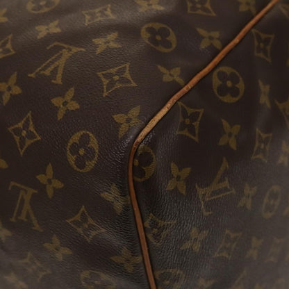 Louis Vuitton Keepall Bag Monogram Canvas, BROWN, CANVAS, Travel bag