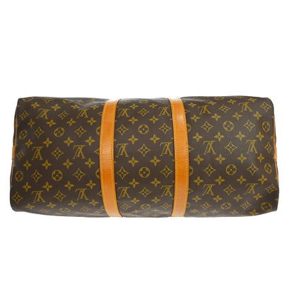 Louis Vuitton Keepall Bandouliere Bag Monogram Canvas, Brown, Canvas, Travel Bag