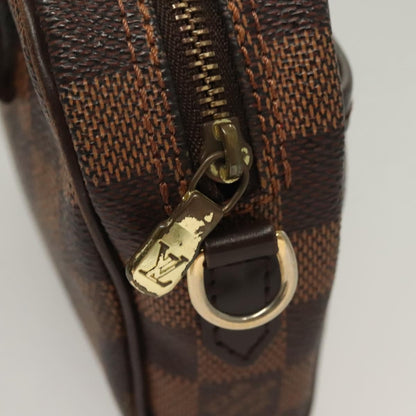 Louis Vuitton Ipanema Handbag Damier, BROWN, CANVAS, Shoulder bag