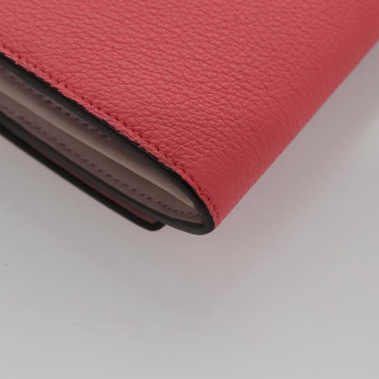 Fendi Peekaboo Wallet Leather, PINK, LEATHER, Wallets