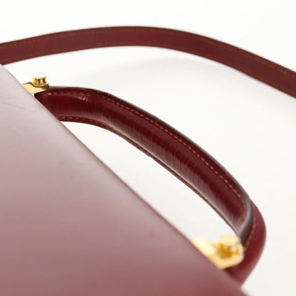 Loewe Leather Briefcase Leather, RED, LEATHER, Briefcase